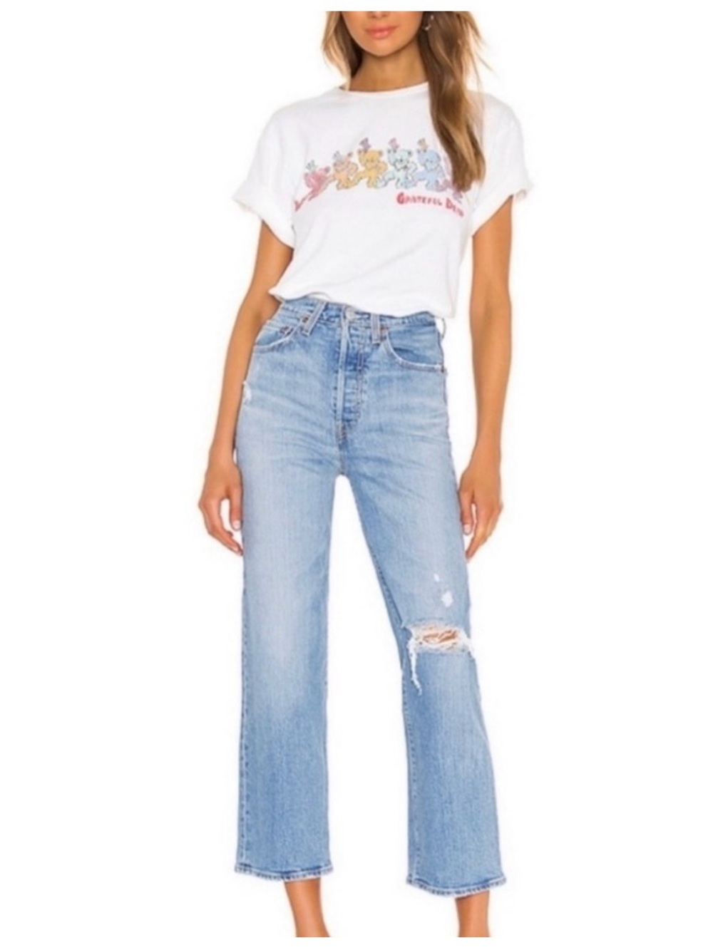 Levis Ribcage straight Tango fade 31 27L